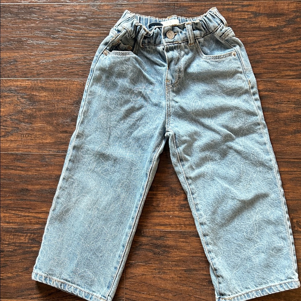 Zara bow jeans